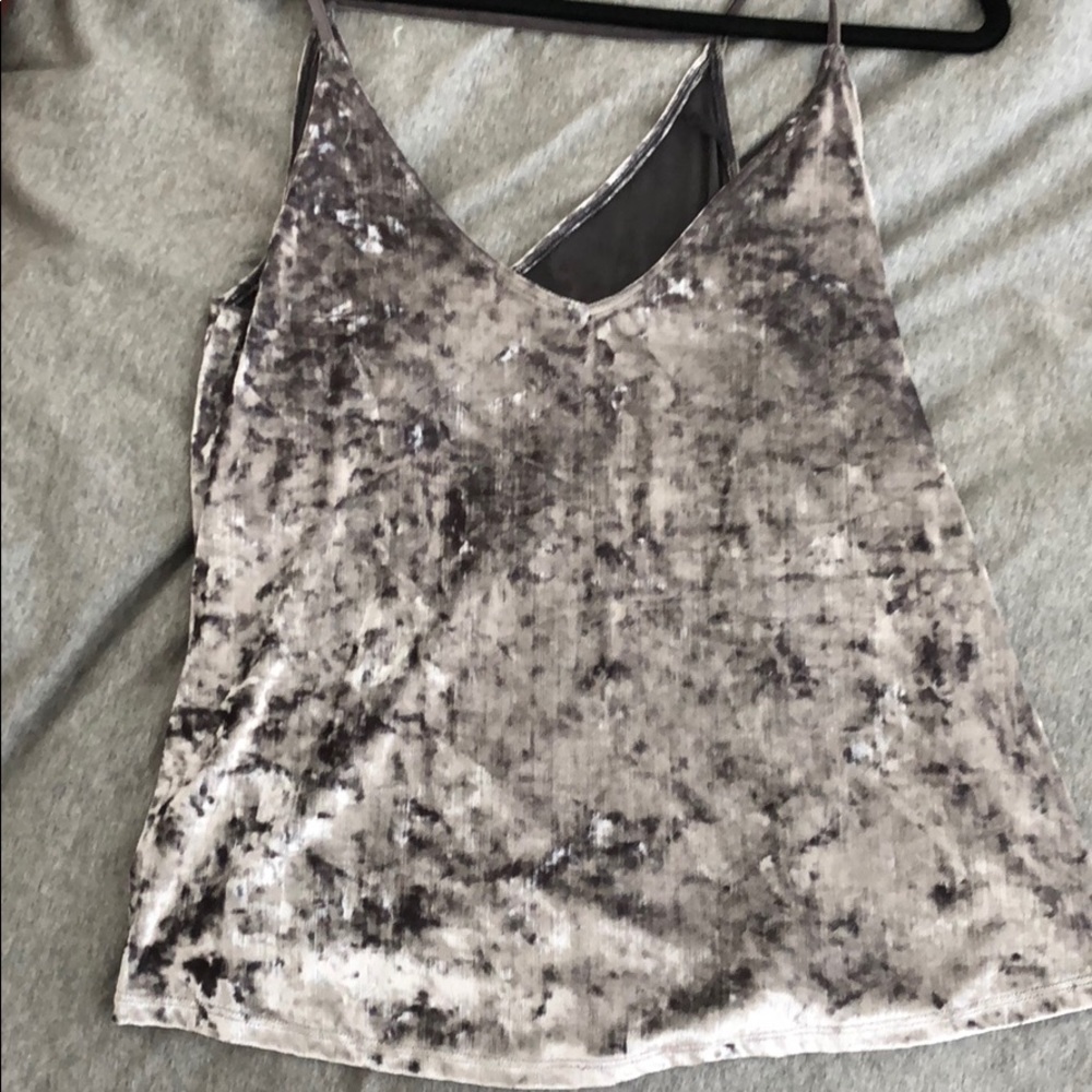 New American Eagle “velvet” loose tank